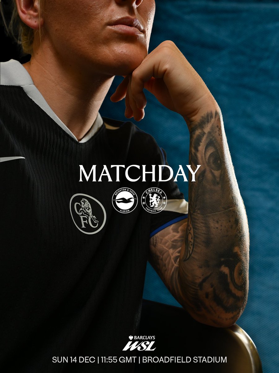 For the final time in 2025: It's a <a href="/BarclaysWSL/">Barclays Women's Super League</a> matchday. 👊

#CFCW