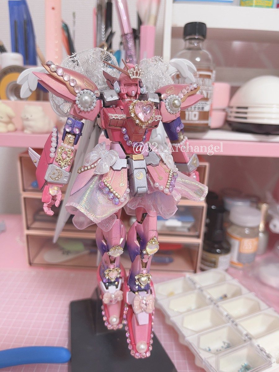 魔法少女🪄ウイングガンダム ゼロEW🔮 8万いいねだった🎀 #今年も残り