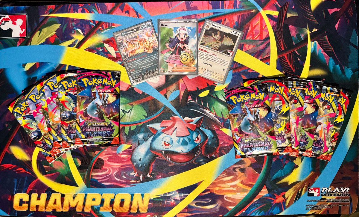 Yay! Dawn is broken!
+18CP 2/4 for the season. Shout out to <a href="/mattsPoKeTweets/">matt’s PokeTweets ➡️ Toronto 🇨🇦</a> for showing up to watch me in top cut!  
#pokemoncupwin #dawnzard #pokemontcg #Charizard