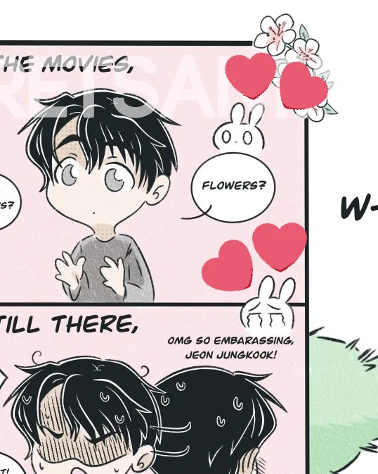Tbis has to be the cutest and the most heartwarming comic I have seen. So you basically go through life without seeing colors until you see your soulmate?! And everything turns into colors? Aside from that look at this cutie pie' expressions 💜😭💗 isn't he adorable? 🥰 