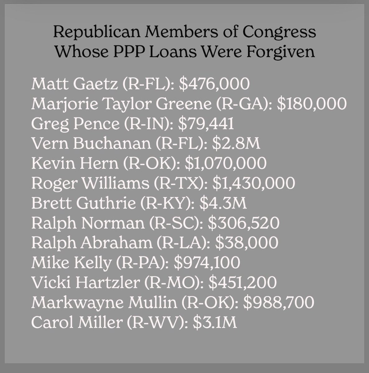 <a href="/RpsAgainstTrump/">Republicans against Trump</a> This was a trump give away of our money.