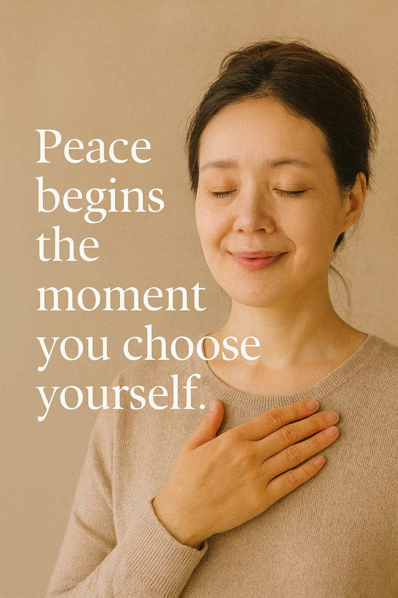 Peace isn't found by pleasing everyone else. It starts the second you prioritize your own well-being, honor your needs, and choose yourself—without apology.
#ChooseYourself #PersonalPeace #Empowerment