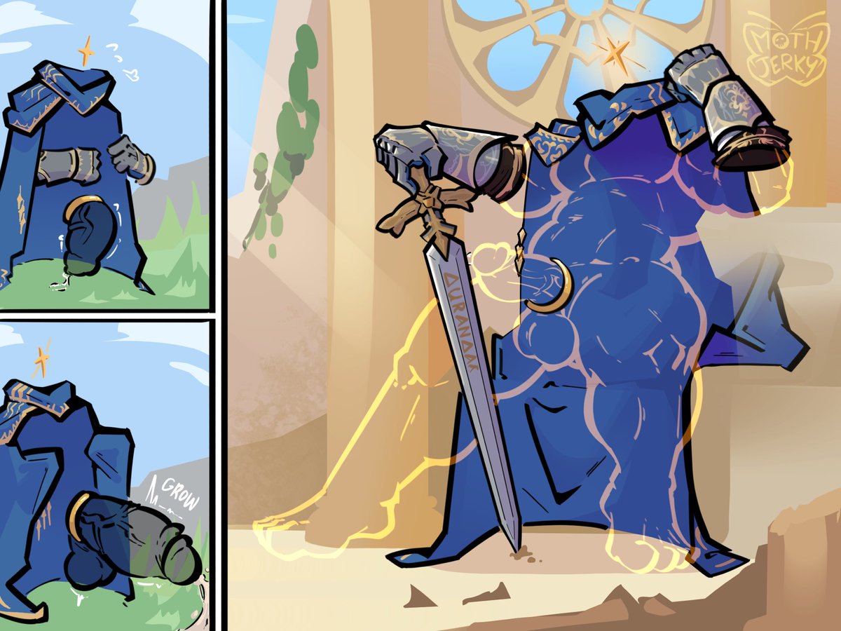 someone hath need his blade polished