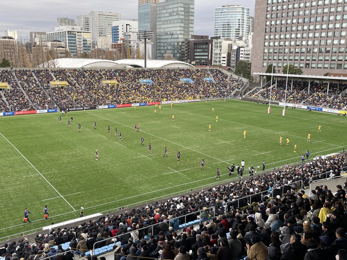 リーグワン開幕戦、応援ありがとうございました！！

結果は残念でしたが、14,441人のスタジアムは超圧巻でした🏟️🏉

場内・場外ともに最高の空間を作り上げてくれた両チームのファン含め来場者の皆様に本当に感謝🥺✨
初観戦の方、ぜひまた来てください🫶

今シーズンもよろしくお願いします🐏❤️‍🔥