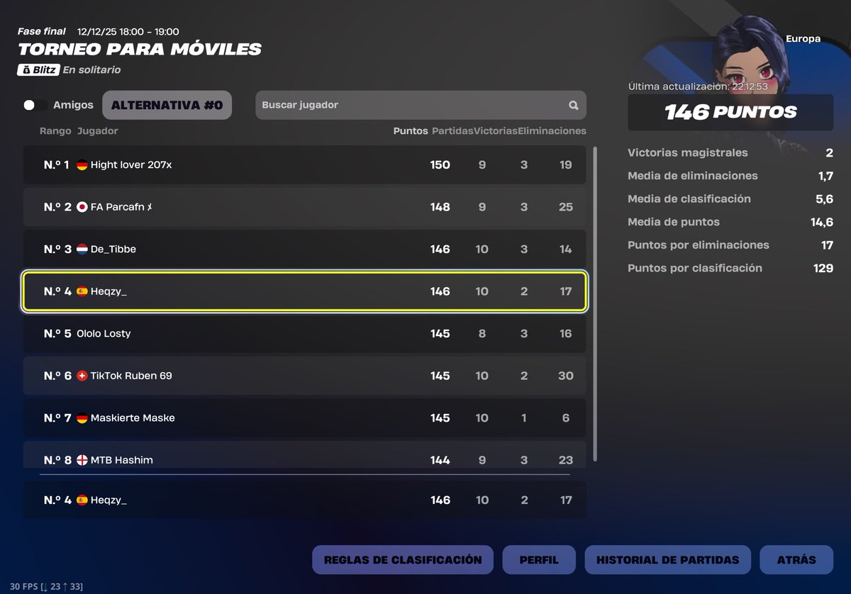 qualed EU, ME, BR at 30fps