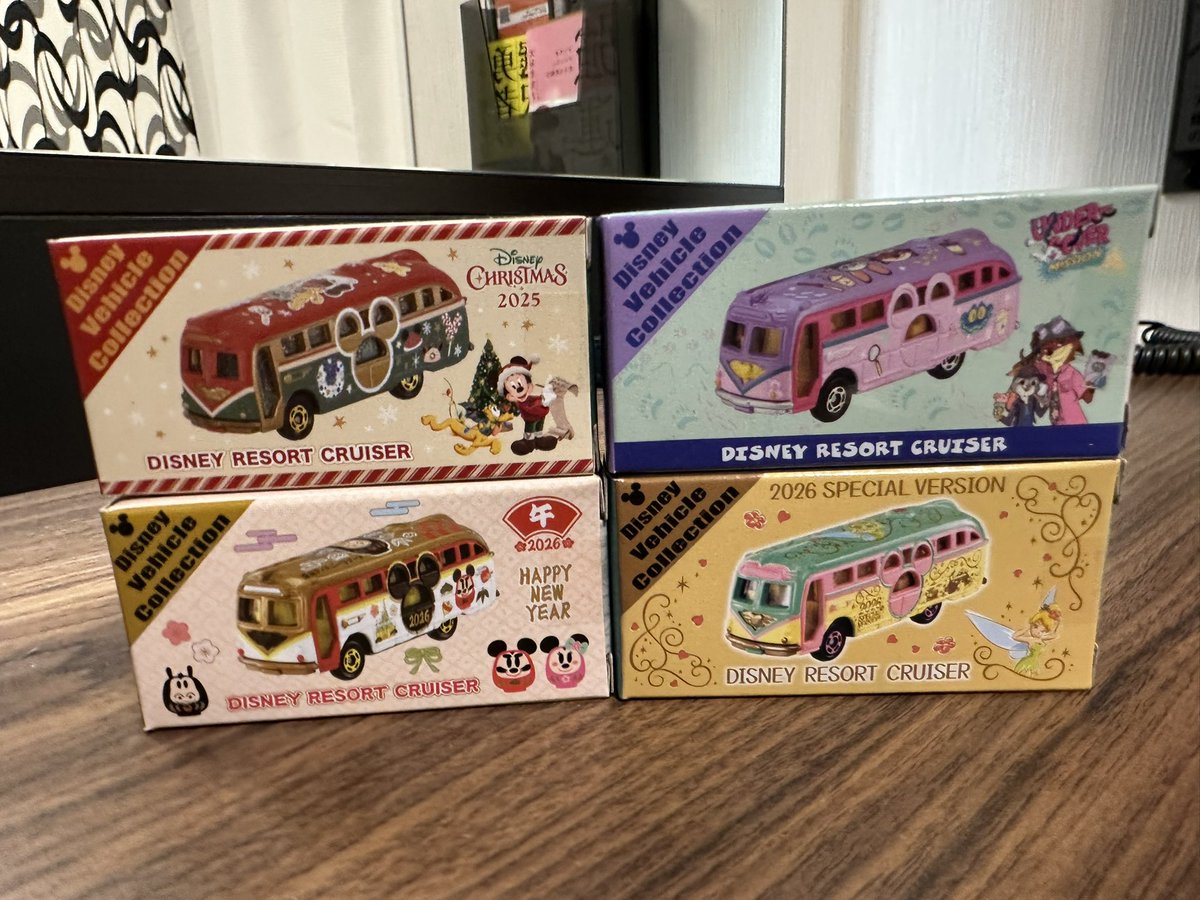 東京ディズニーリゾート限定トミカ‼️‼️‼️ オールディズニーリゾート