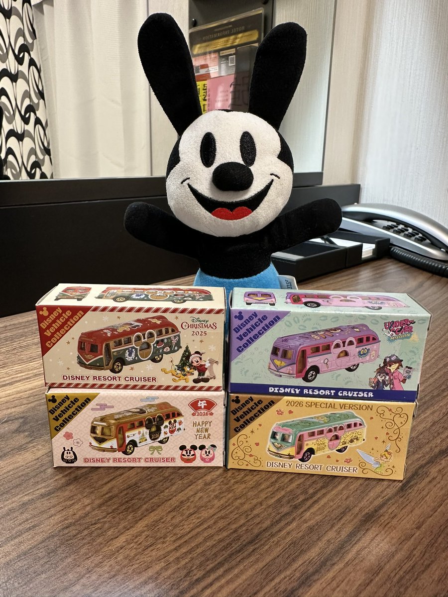 東京ディズニーリゾート限定トミカ‼️‼️‼️ オールディズニーリゾート