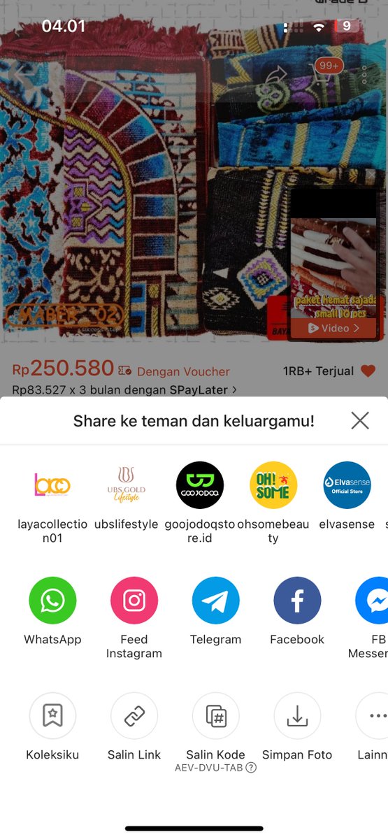 deariska24_'s tweet photo. sedihh sekali.. tp gapapa, semoga Allah ganti dengan fyp produk lain yang lebih masyaAllah darderdor😭🤲 https://t.co/H56bBLD53Q