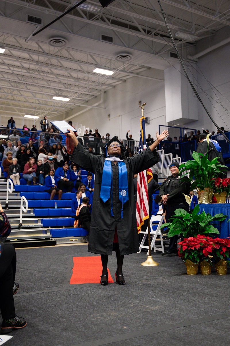ECSU's tweet image. Today, 228 Vikings crossed the stage, conquering this momentous achievement! You are prepared to ascend as high as your dreams. Congratulations to our Fall 2025 graduates!