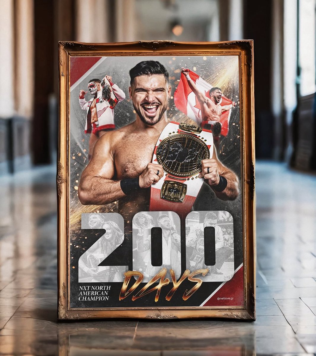Join me in celebrating 200 Days as North American Champion !!!

Tonight • Columbia, SC 

🎟️: <a href="/Ticketmaster/">Ticketmaster</a>