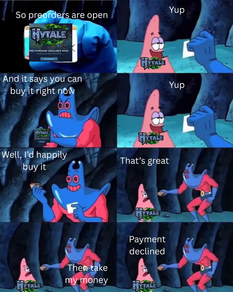 Hytale take my money 😭🙏