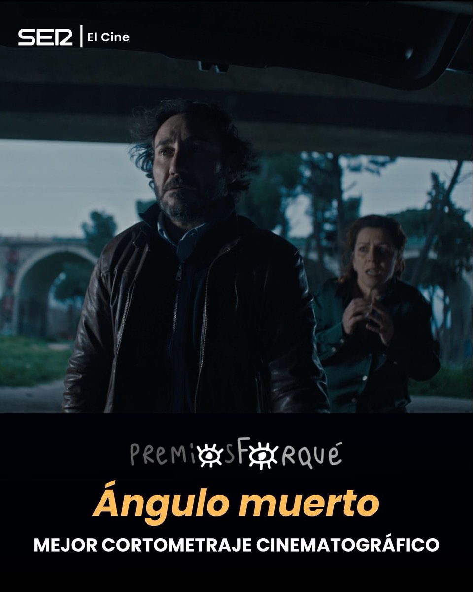 ElCineEnLaSER's tweet photo. 🏆 Mejor cortometraje en los #Forque para ‘Ángulo muerto’ https://t.co/qoeTwpI5hI