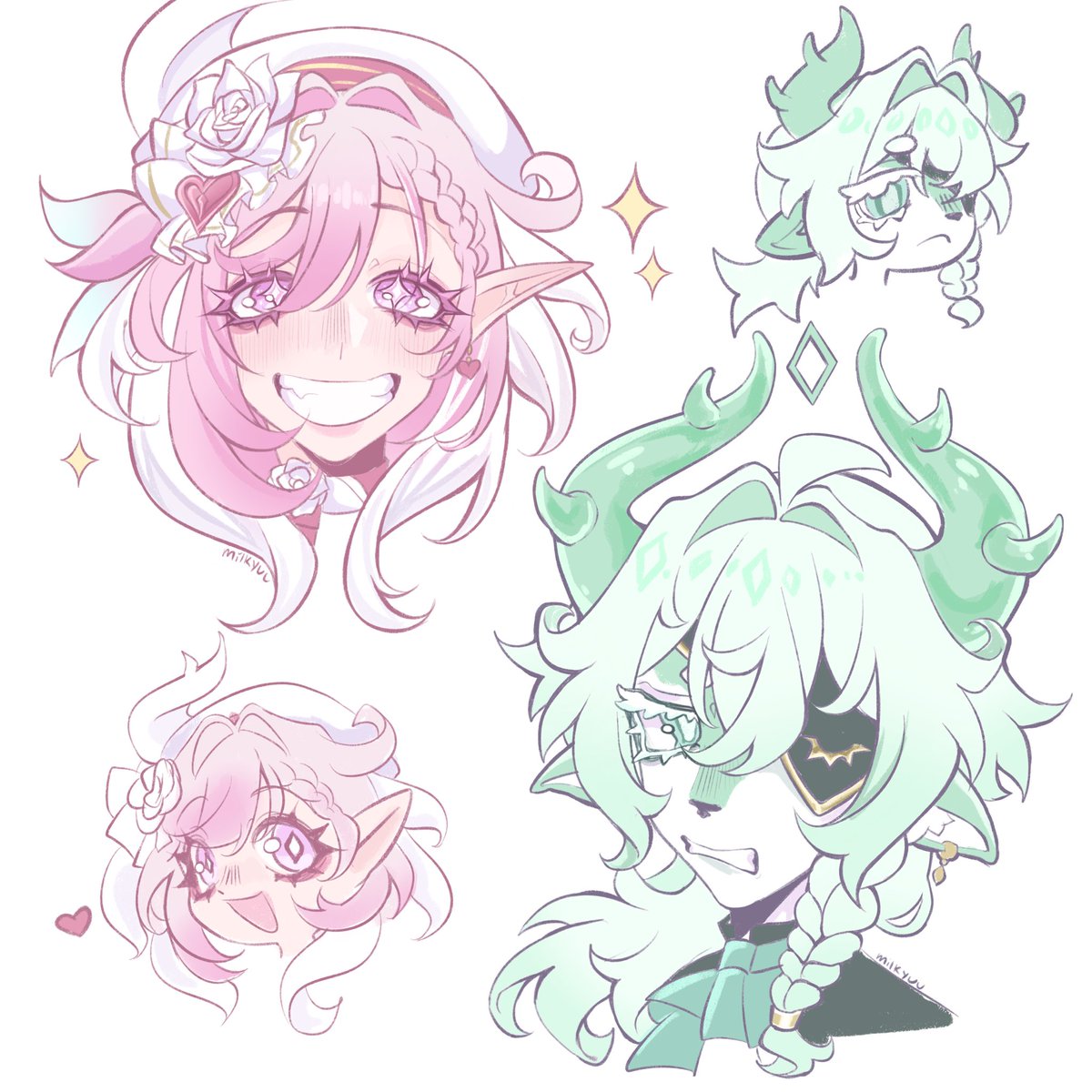 expression practice with elysia impact 3rd and medkit phighting