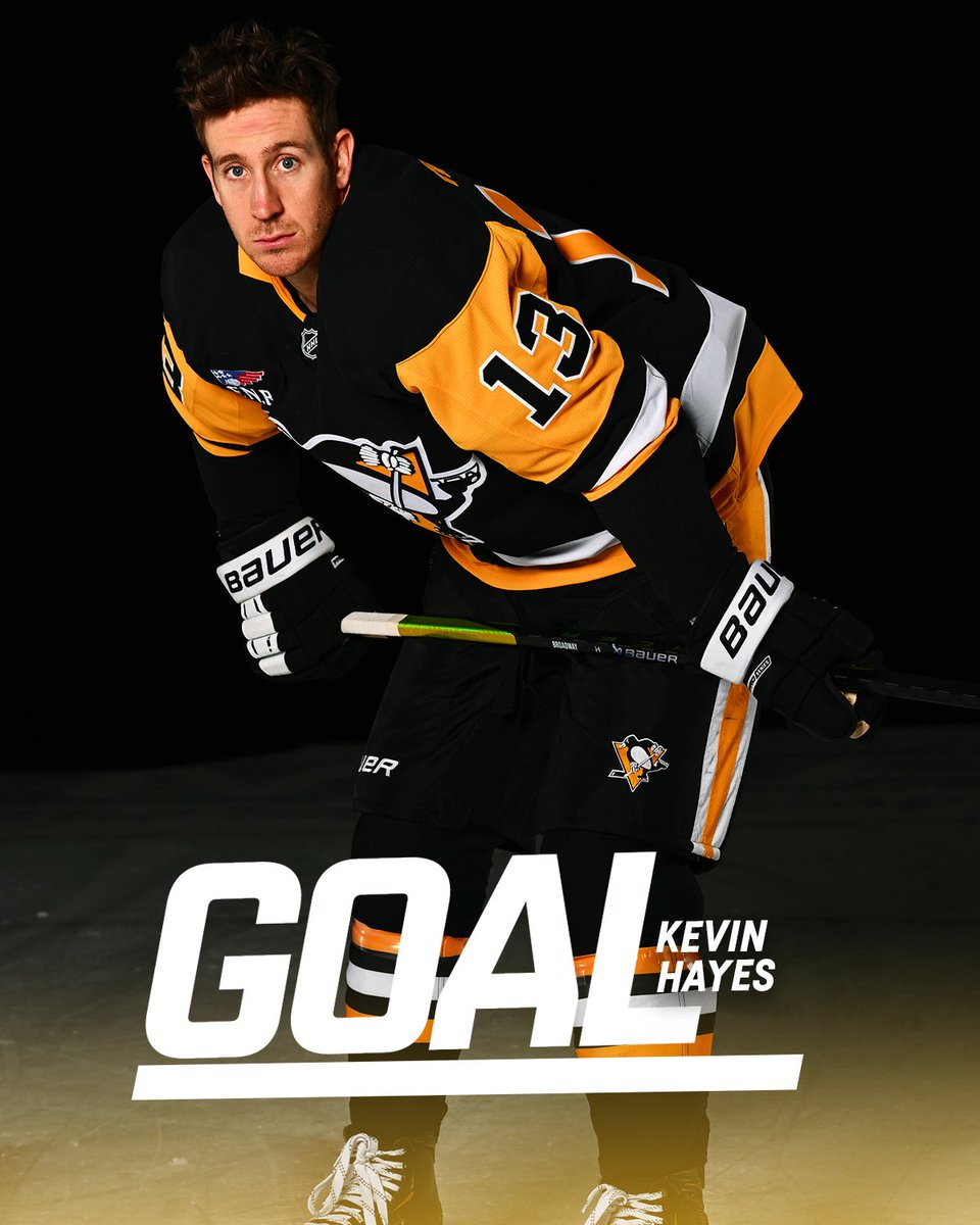 penguins's tweet image. HAYES! 🚨

3-1 good guys, with 10:18 left in the 2nd period.
