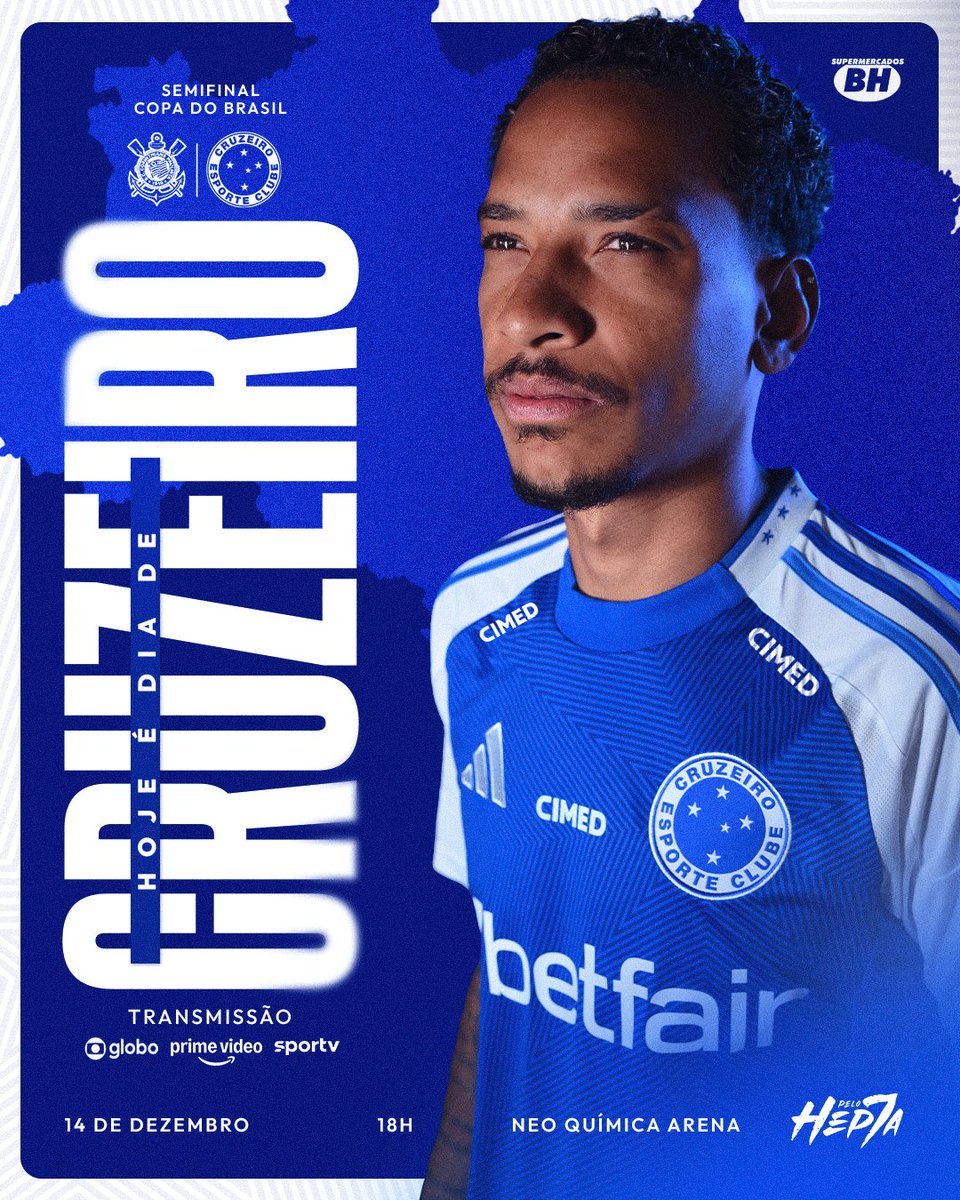 HOJE TEM CRUZEIROOOO!!! FORA DE CASA, O CABULOSO ENFRENTA O CORINTHIANS POR UMA VAGA NA FINAL DA COPA DO BRASIL! VAMOOOOOS!!

#SCCPxCRU #PeloHep7a