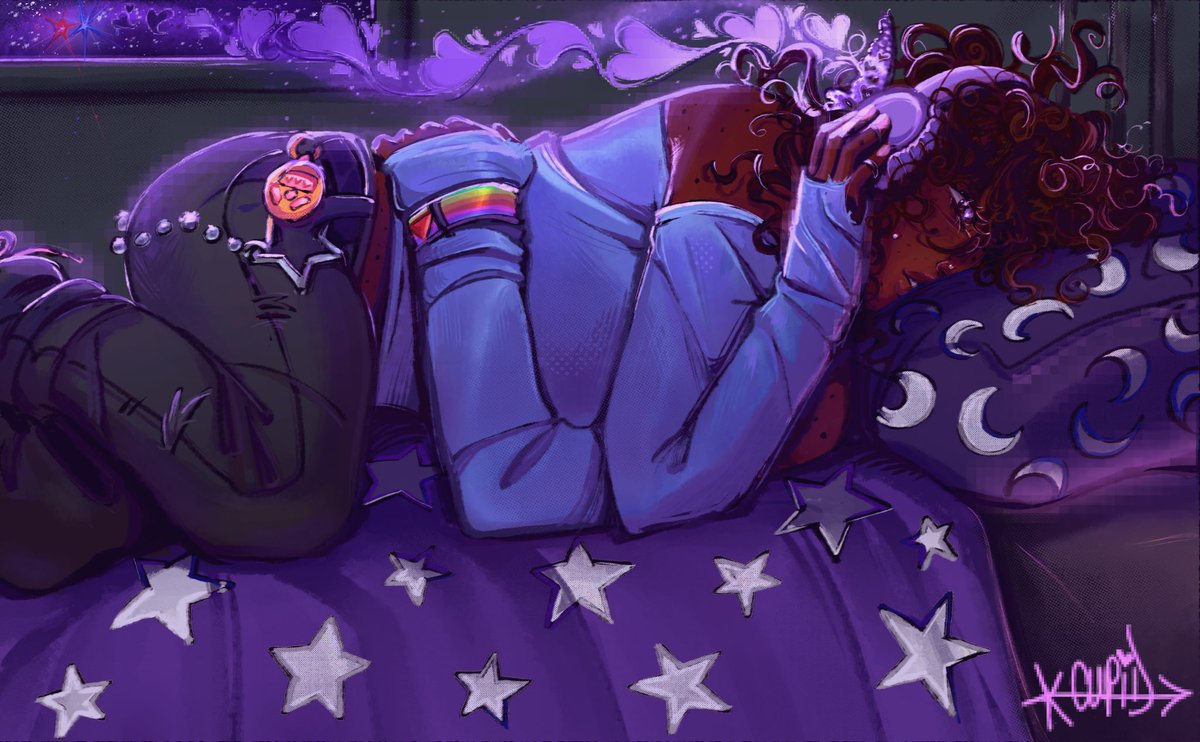 ultraVLNTcupid's tweet image. two of them 💟 #klance #lancemcclain #commission #vld