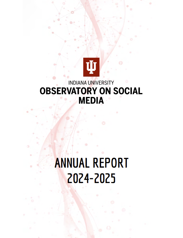 Observatory on Social Media tweet media