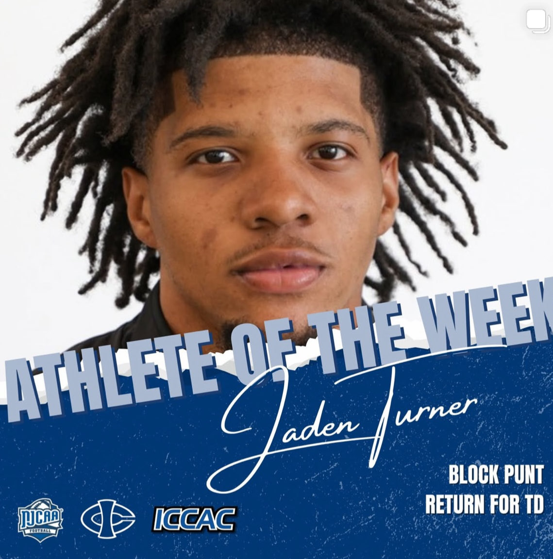 All Region (2nd)
Special Teams MVP
2x Athlete Of The Week. 
🔥