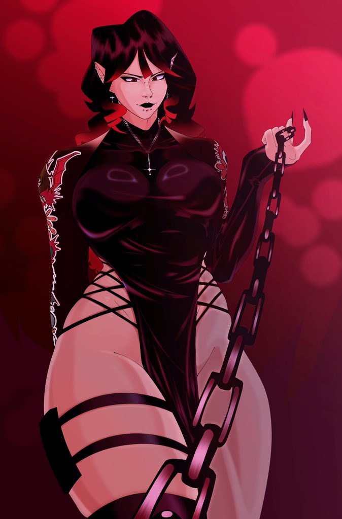 ButtersJazzy's tweet image. Lenora how I love you so 🩸🩸🩸
Art commission done by @KeeweAAA