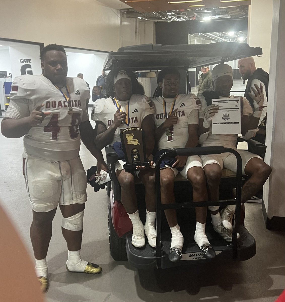 k104scoreboard's tweet photo. The 36 year drought is over….the Ouachita Lions are state champions!! 🏆 https://t.co/TSYKoCA63J
