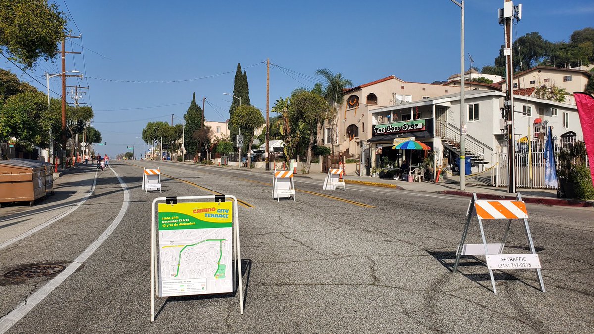 militantangleno's tweet photo. The Militant is here in #CityTerrace for the inaugural #CaminoCityTerrace ciclo event! Very light turnout, but not a long route, so he's just walking it today. If you missed it, it's also on tomorrow from 11am-3pm!
#EastLos #Eastside https://t.co/Wj6wZ9NSoE