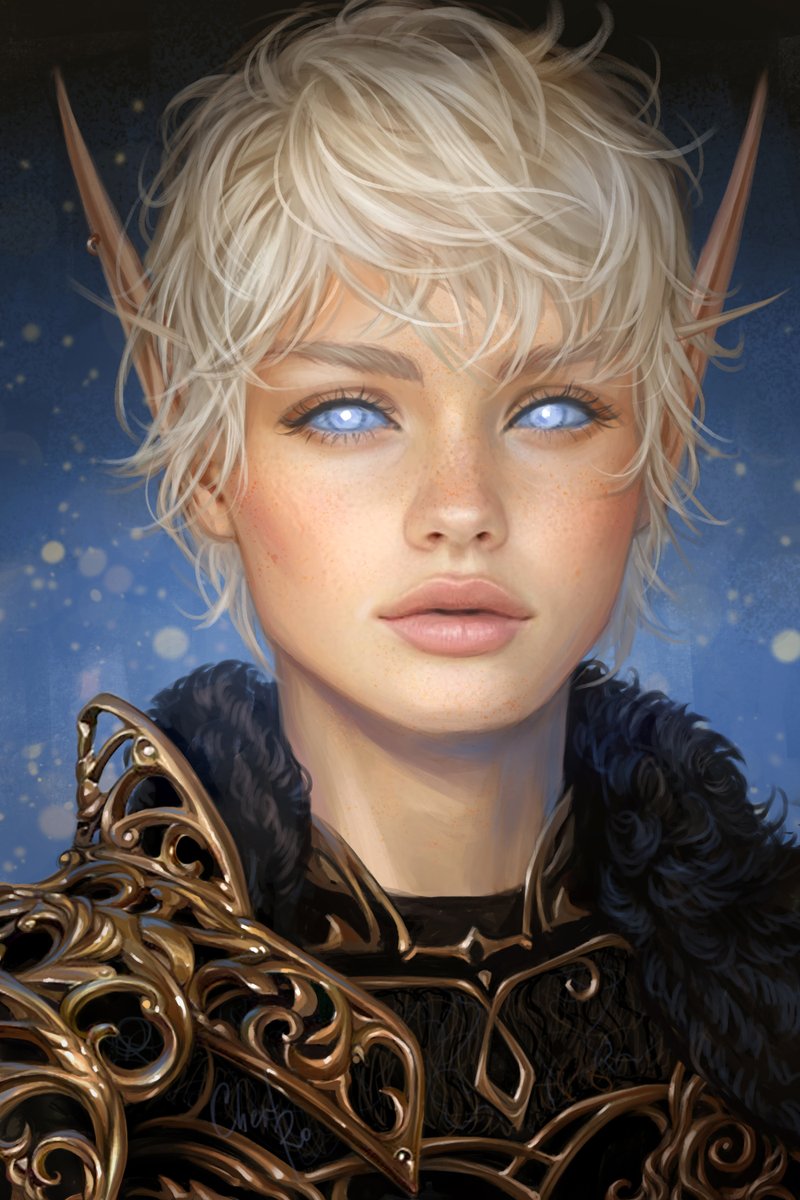 CherRo_Art's tweet photo. Maev'ryn ☄️
#worldofwarcraft OC portrait https://t.co/fg6vKfcUKA