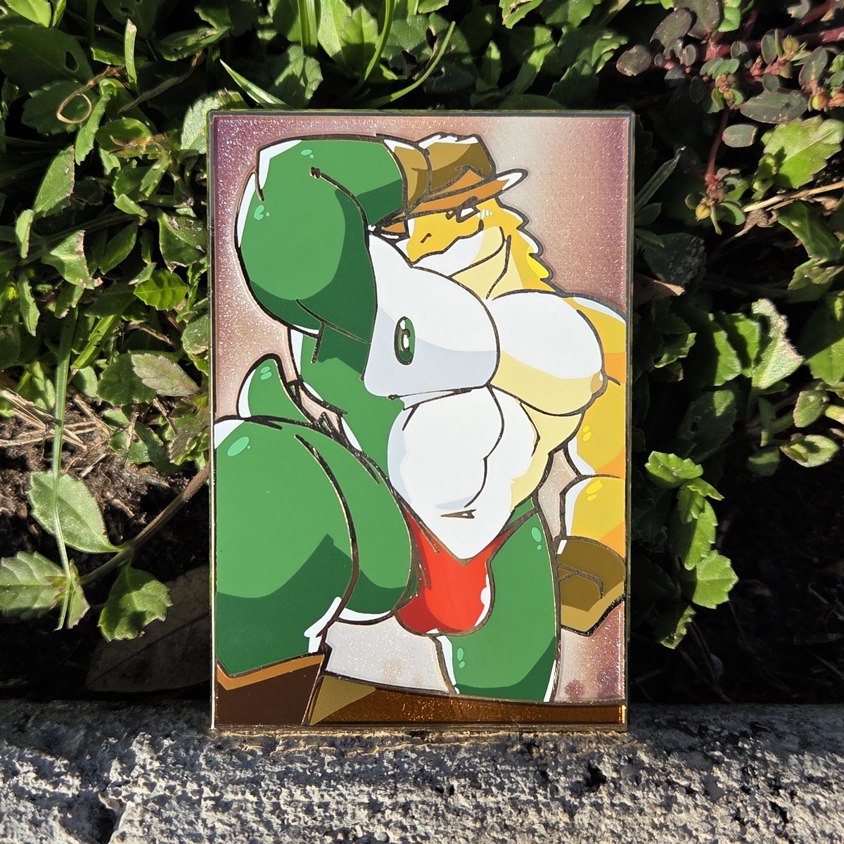 SpitMakes's tweet image. Now available on etsy 🥳 Our favorite Lizard ❤️
🎨: @dergthedragon
#animepin #gamingpin #enamelpin #pin #etsy #gaming #anime #bara #barapin #gay #gaypin #lgbtpin #lgbt #tadc #theamazingdigitalcircus #tadcpin #gummigoo #gummigoofanart #gummigootadc #furry #furrypin #furryar