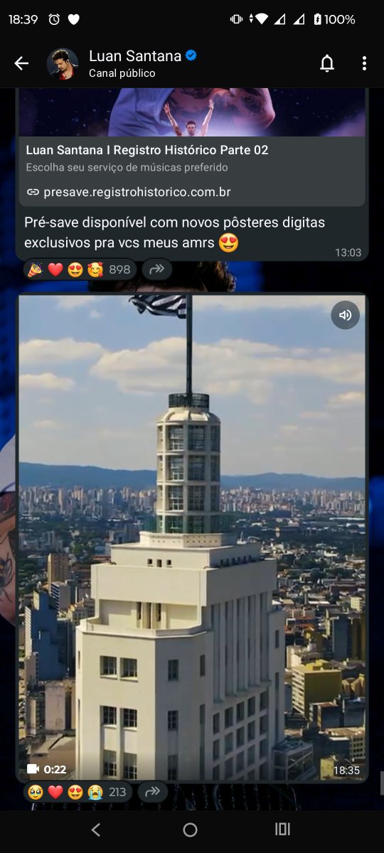 favoritoluan's tweet image. Que isso aqui hein @centraldoluan ? Primeiro show da turnê Registro Histórico em SP é?!