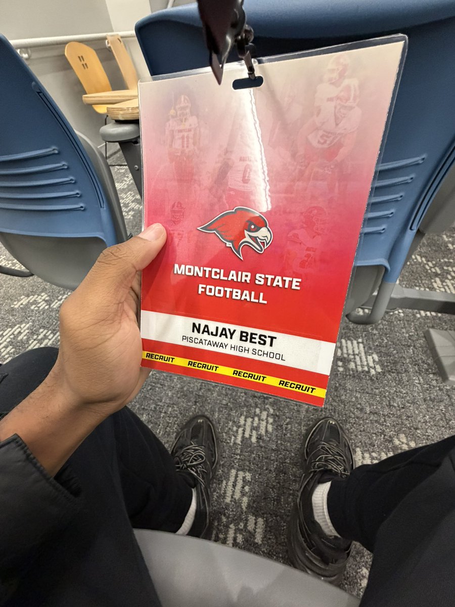 bop_7era's tweet image. Had a great time at @Montclair_FB i appreciate @Coach_JLaSala for the official visit invite and to meet the rest of the coaching staff!! @CoachLiamNelson @pwayfootball