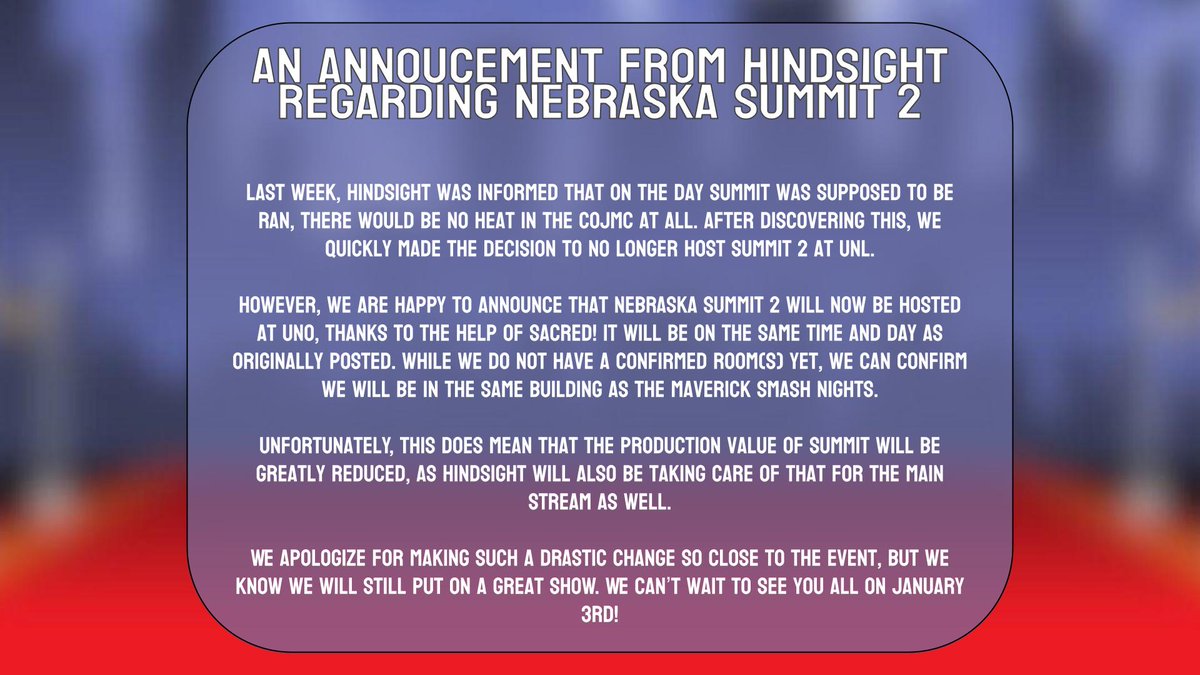Hindsight 🔜 EQUINOX 2 AUG 30TH! (@hindsight_ne) on Twitter photo 