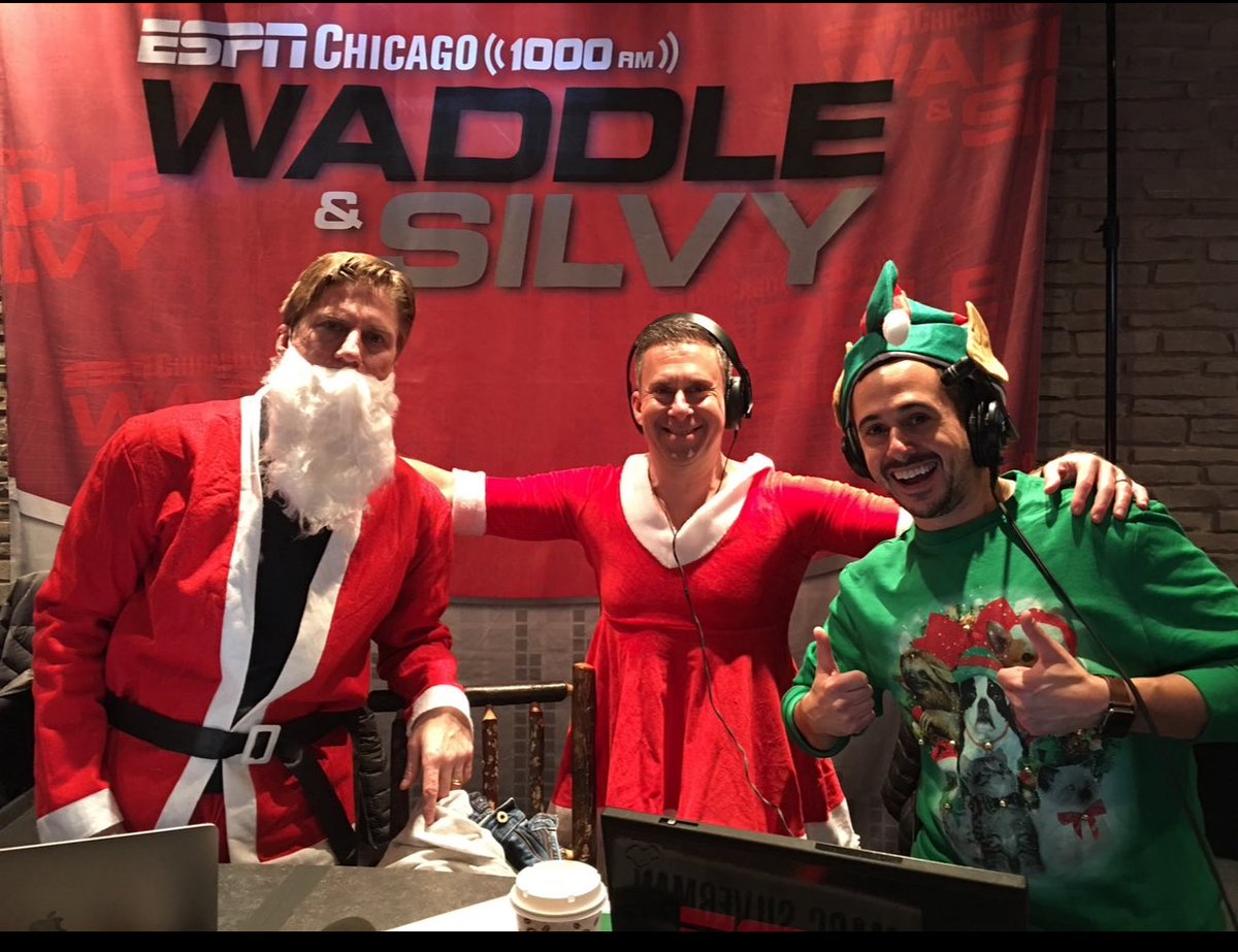 Make your plans to be with us @ Empire Burgers and Brew Naperville next Friday for our annual holiday party!
We’ll celebrate the season, crown a parody song champ, AND get ready for #Bears vs #Packers.
This will be our BEST party yet.
<a href="/ESPN1000/">ESPN Chicago</a>