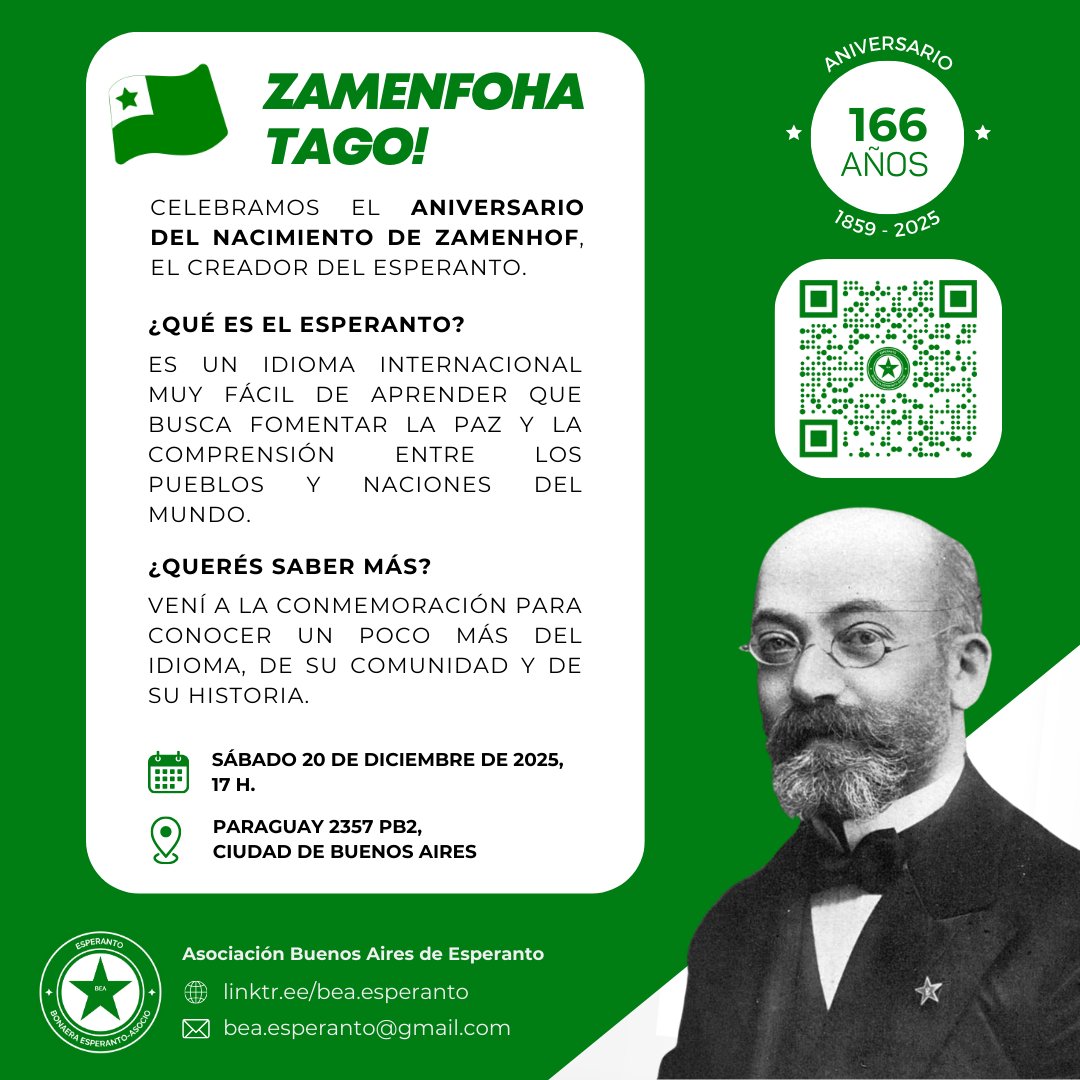 Asociación Buenos Aires de Esperanto (BEA) (@bea_esperanto) on Twitter photo 