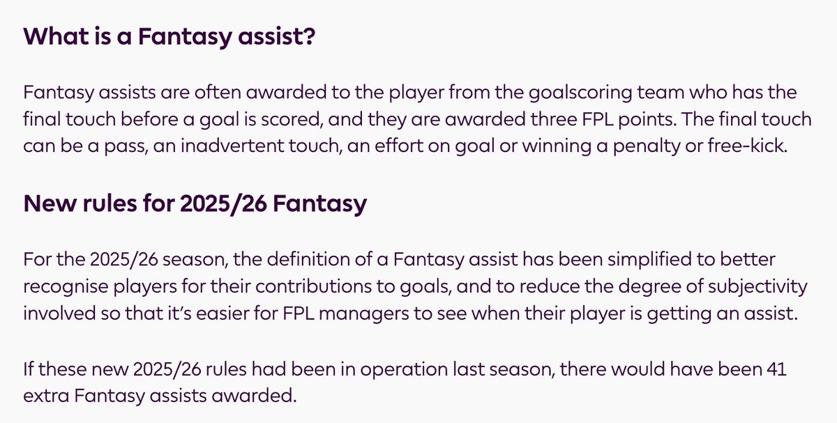 AeselFC's tweet image. You better stick to your rules for fantasy assists, updated for simplicity prior to this season, @OfficialFPL.

Saka's corner ended up as an effort on goal.

#FPL #Sakagate