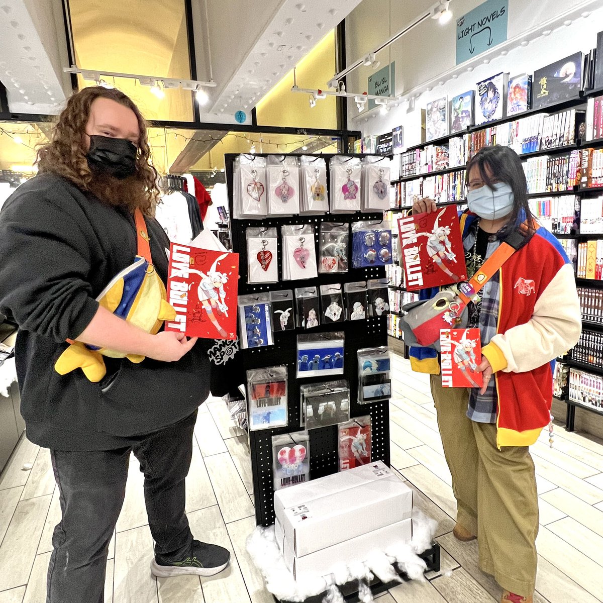 Thank you so much to everyone who came to <a href="/inee/">inee💘ラブ・バレット2巻発売中💥</a>-sensei’s <a href="/mangaspotnyc/">Manga Spot</a> signing today! 💖🙌

We’re so thankful to all of your support in bringing this incredible series to the English speaking audience!