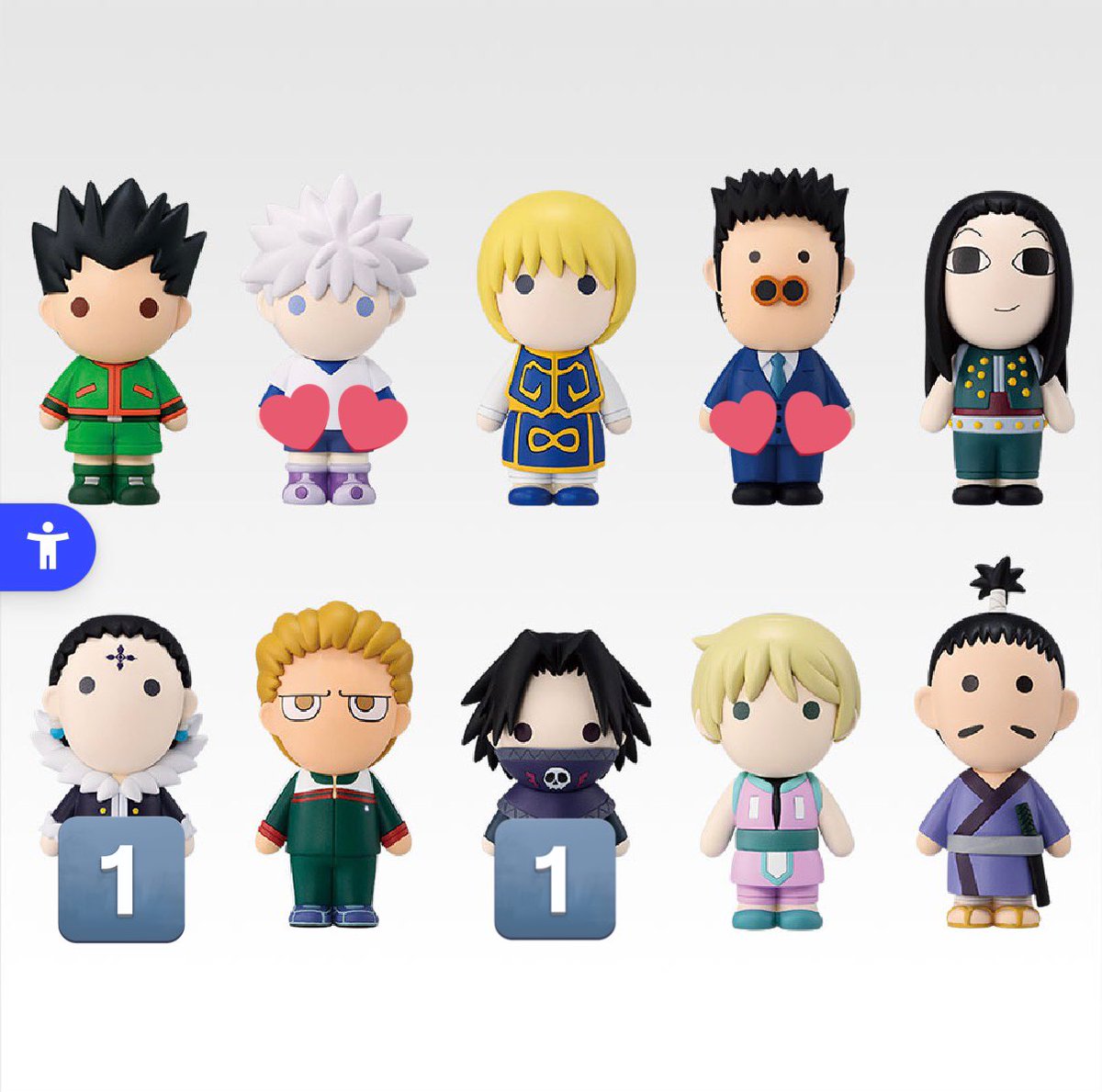 山*認様 HUNTER×HUNTER 一番くじ H賞 レオリオ キルア クロロ no_TL【交換】HUNTER×HUNTER 一番くじ 譲：H賞 クロロ フェイタン 求