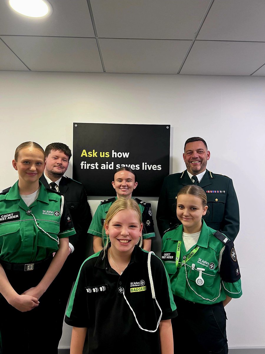 SJAIanWilliams's tweet photo. Today I attended the Greater Manchester County Badger & Cadet of the Year competition.

Huge congratulations to:
🏆 County Cadet of the Year – Gracie (Wigan Cadet Group)
🥈 Deputy County Cadet of the Year – Evie (Bolton Cadet Group)
⭐ County Badger of the Year – Ava (Wigan Badger Sett)

An amazing achievement – well done to you all! 👏