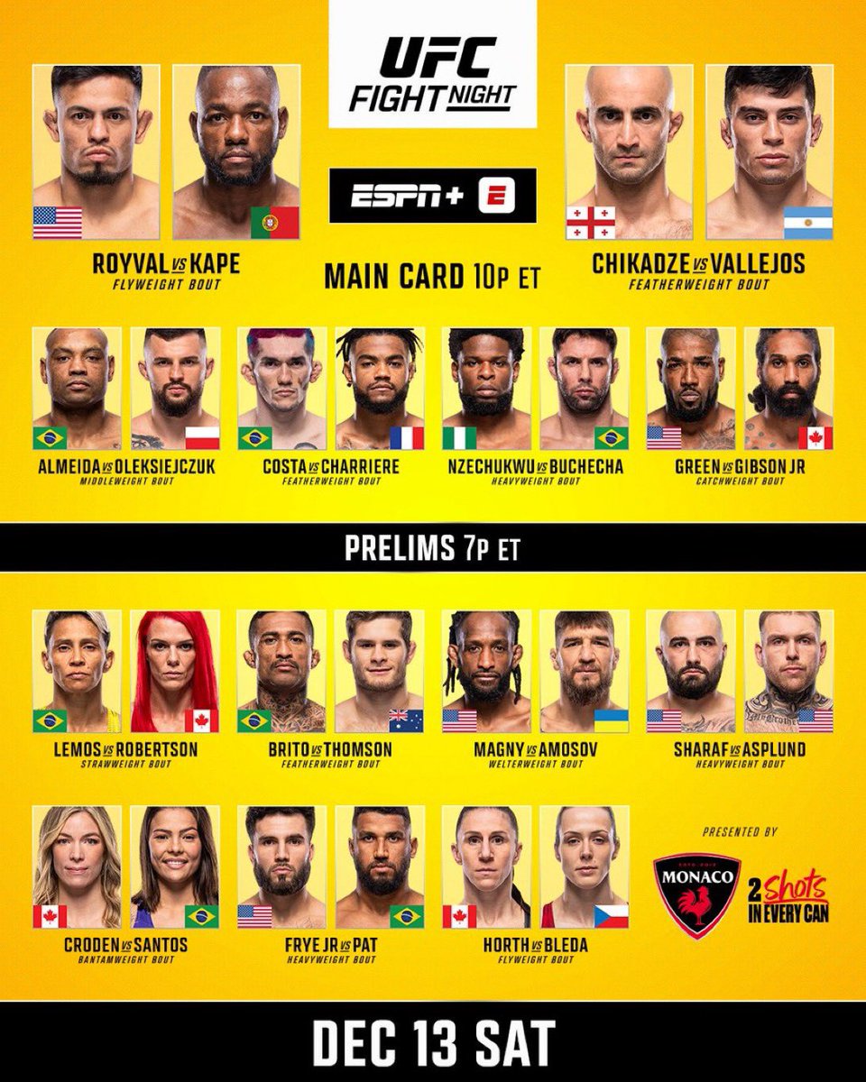 MercenariosPic1's tweet photo. 🚨💰 ¡Atención,quieres hacer billete!

¡Ya están listos todos los picks de la cartelera UFC que comienza en 2 horas! 📲💥

No te quedes fuera 
👉 https://t.co/EBic5bNzzI

¡Vamos con todo! 🥊💸
#ufc #LFG #MPLVT #Fightnight https://t.co/KwxIhoz5tg