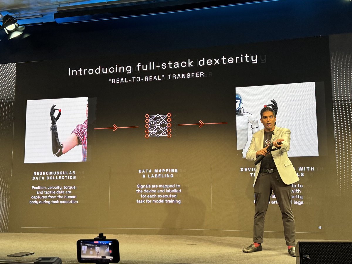 <a href="/HumanoidsSummit/">Humanoids Summit</a> Day 2: cross-embodiment VLA, agentic embodied reasoning
Future Robotics—<a href="/parada_car88104/">Carolina Parada</a> (<a href="/GoogleDeepMind/">Google DeepMind</a>)
<a href="/XPengMotors/">XPENG</a> Iron—Jian Yao
Foundation Model->Functional Humanoids—<a href="/AshutoshSaxena_/">Ashutosh Saxena</a>(<a href="/TorqueAGI/">TorqueAGI</a>)
Bionic Hands—Aadeel Akhtar(Psyonic)
👉🏻linkedin.com/posts/junfan-z…