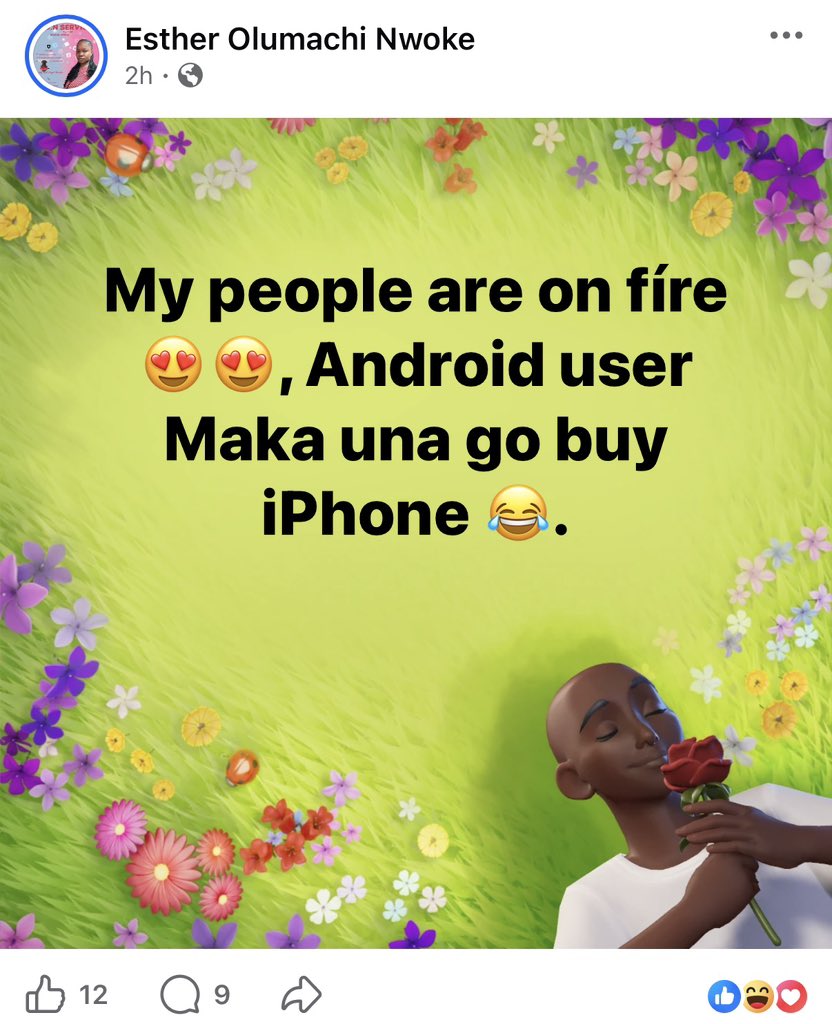 どうやら、Sora Android アプリがナイジェリアで正式にサポートされていないという奇妙なことが起こっているようです。
彼女は Facebook のフォロワーに、自分のクラスに参加できるように iPhone を買ってあげるように呼び