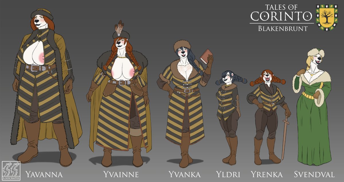 Blakenbrunt family updated. There are still members missing, but they will be added over time.