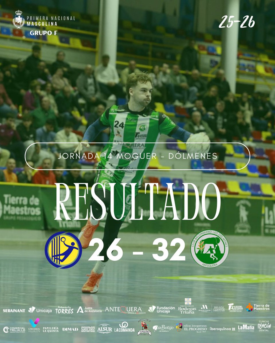 Nos volvemos a casa con 2 puntazos🔥

¡Mantenemos la racha de victorias una semana más!

#UnNuevoCamino #VolverJuntos #VamosDólmenes