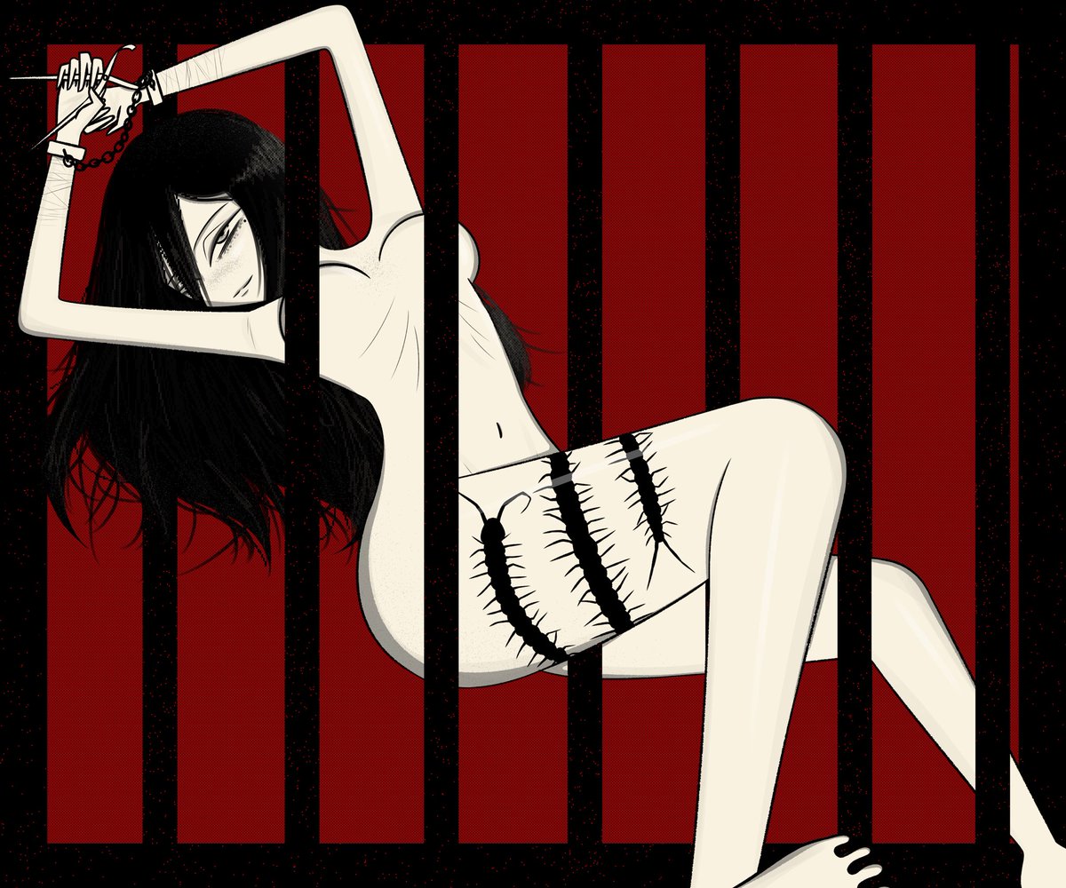 This is actually a redrawing of an old art of her.