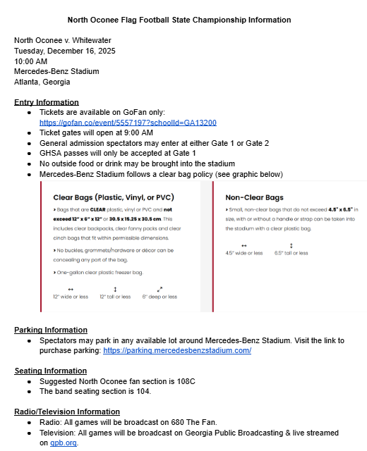 North Oconee Athletics tweet media