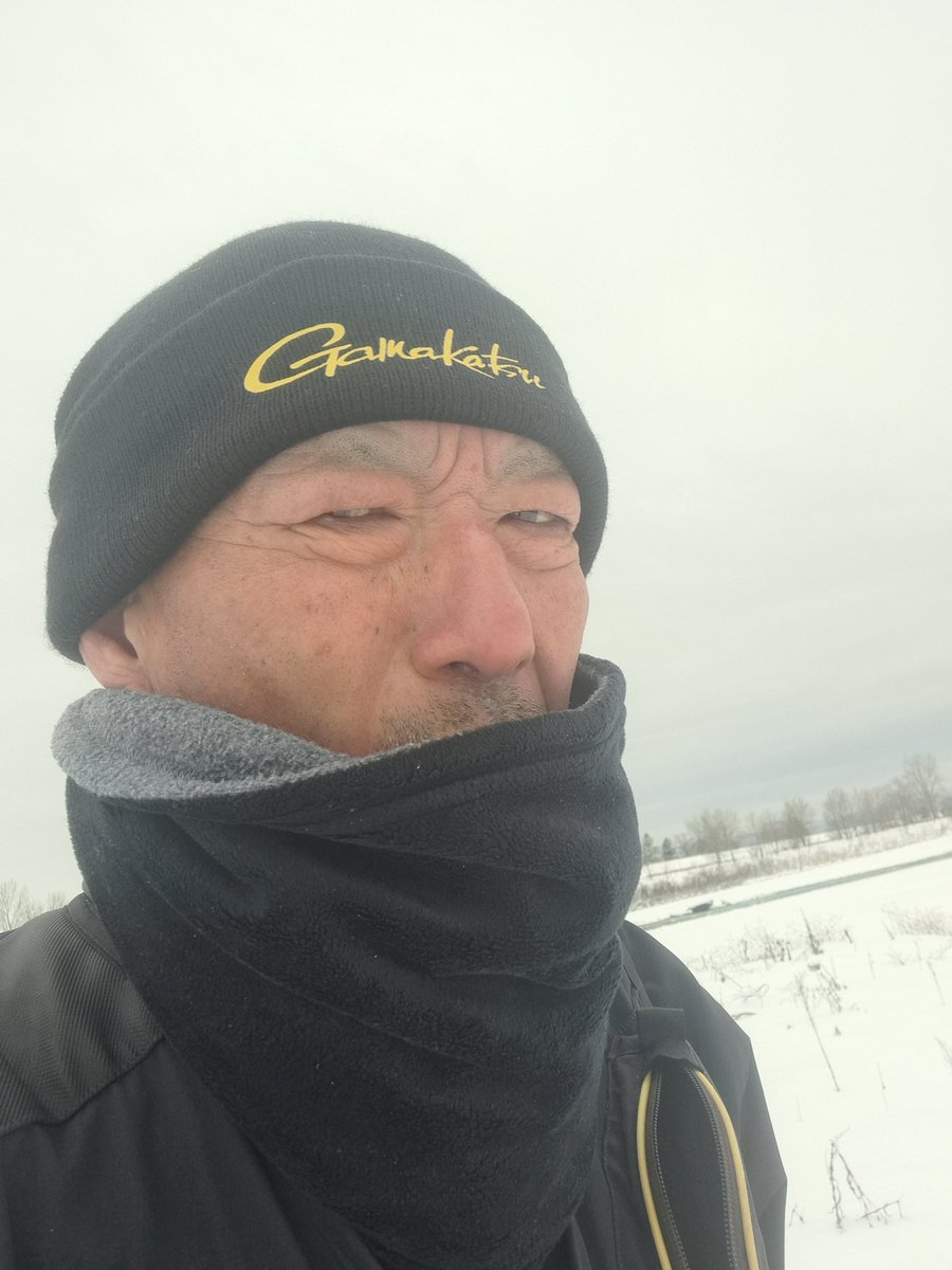 viphage's tweet image. やっと50オーバーが出た56㎝⁉️#がまかつ#サーモンロッド#本流延べ竿釣り#北海道#アメマス#雪