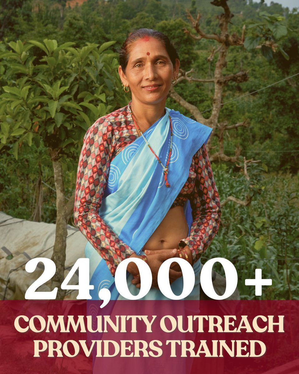 OneHeartWW's tweet photo. Healthy beginnings start here.

800+ Skilled Birth Attendants trained
1.8M mothers and newborns reached

This is the impact of strong maternal and newborn care.
Support the work: https://t.co/z1fYAYSBZH 

#MaternalHealth #Nepal #HealthyBeginningsHopefulFutures https://t.co/OLXRxhz2S0