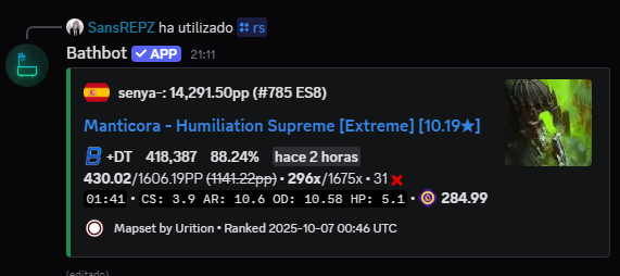 FIRST 900PP!!!!!!!!!!!!
1k choke but its okayyy
+ A lot of cool scores!!