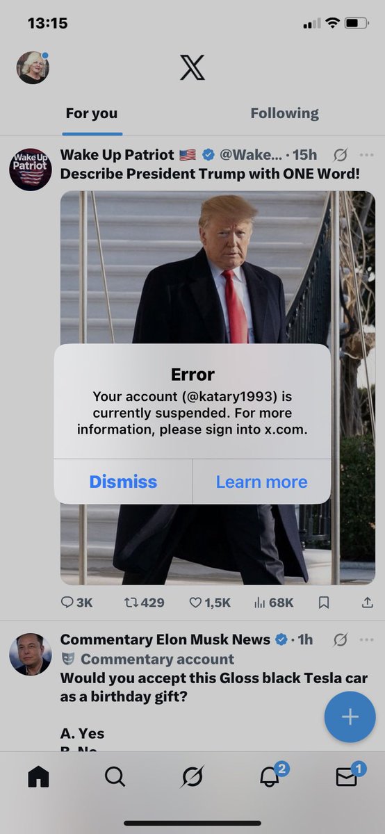 Irenapavla's tweet photo. @KostrevCat @UKInvestments1 @MAGAVoice @elonmusk @realDonaldTrump @POTUS @FLOTUS @bennyjohnson @X @katary1993 Actually, even @X alone ignores #FreedomOfSpeech by suspending “hot “ #EU, #UK content  @X #accounts!  No and no voice by @Support on clear founded appeal! No violations objectively exist…@POTUS https://t.co/OjCMWNrndP