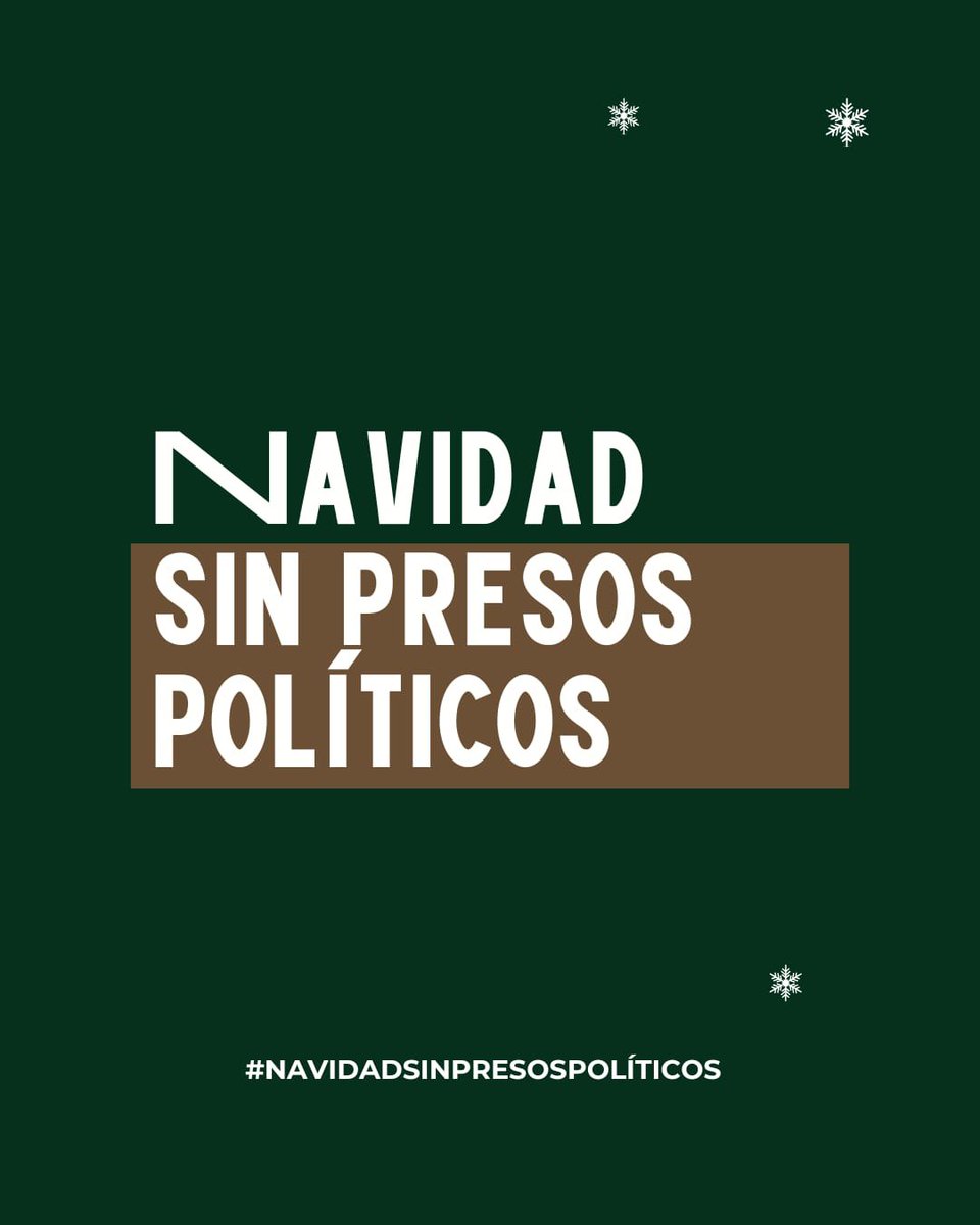 Evolucion_EPC's tweet photo. En Venezuela, ser preso político también significa no tener garantías judiciales: sin
debido proceso, sin juicios justos y con expedientes fabricados. La justicia no puede
ser castigo. #NavidadSinPresosPolíticos

@TAMARA_SUJU
@caslainstitute https://t.co/pOSGIl7QO2