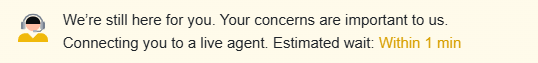 MigglesFan's tweet photo. @BinanceHelpDesk I have been waiting for almost 3 hours now and the agent ETA has been like this after the first 30 minutes: https://t.co/QAPBrdwSFd