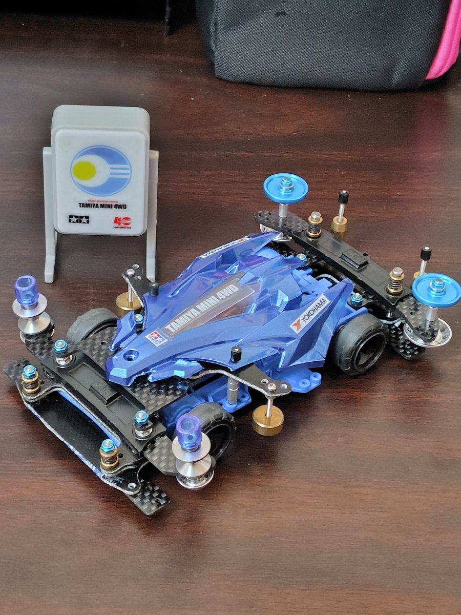 junjun427229's tweet image. #あなたの青色の作品を見せてください
#ミニ四駆
基本青が好きですね～😆